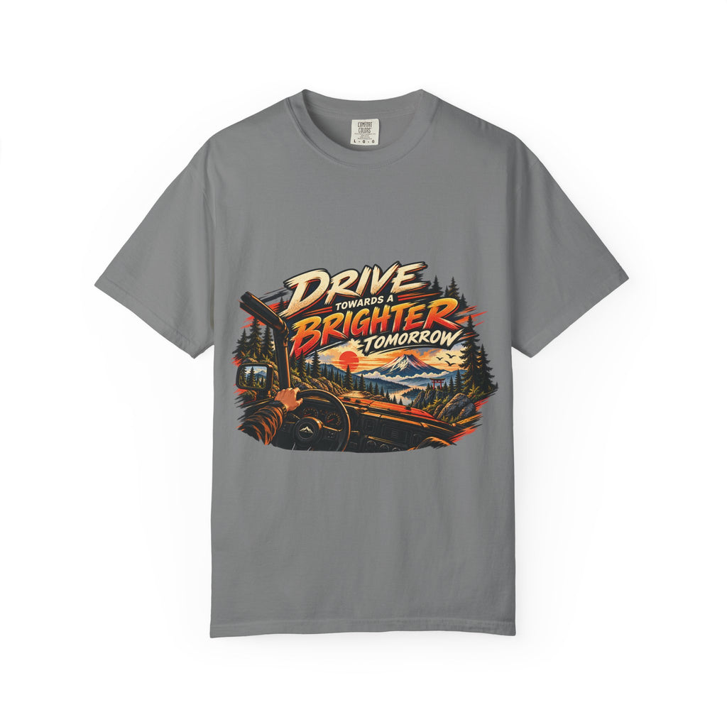 Drive Towards a Brighter Tomorrow Road Trip T-Shirt