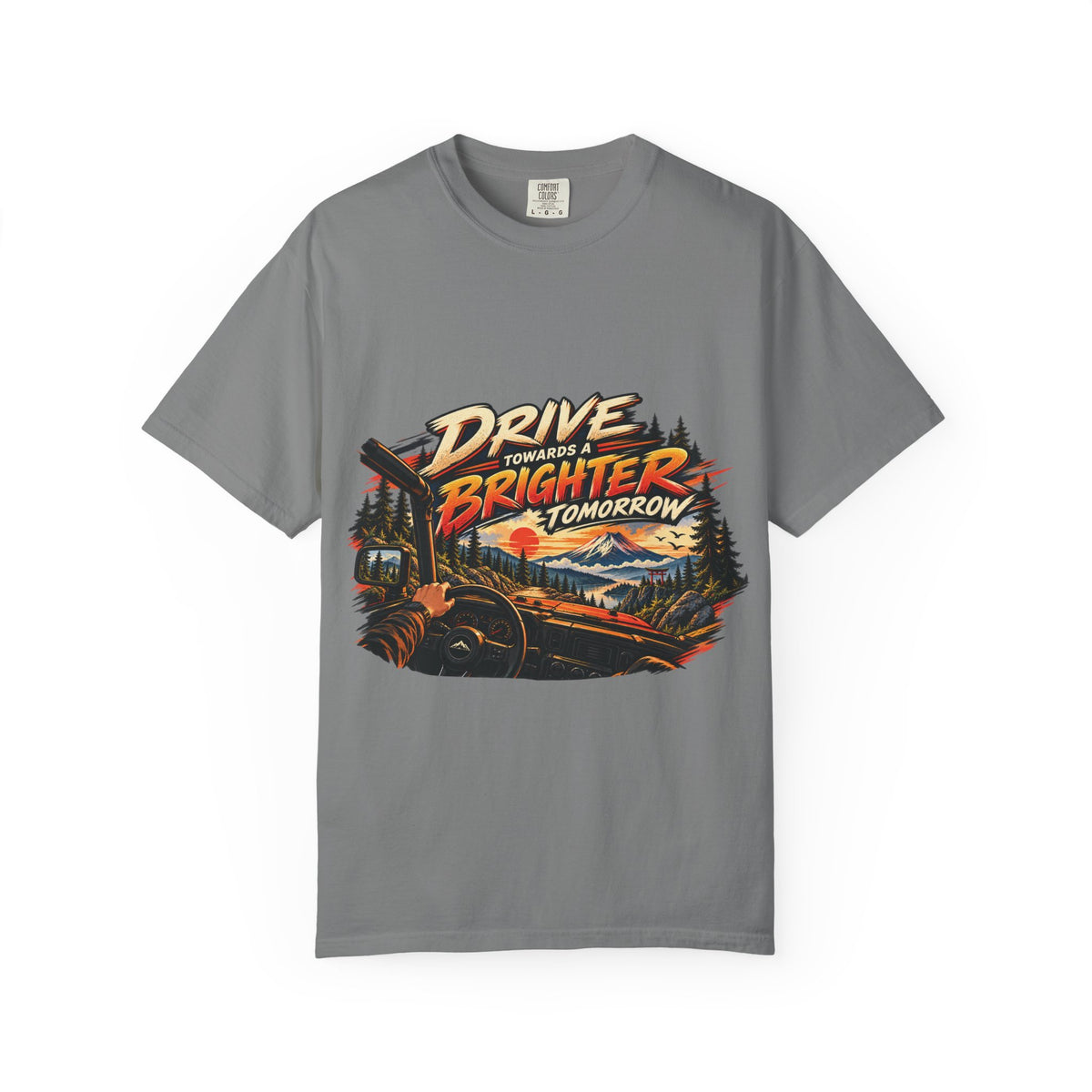 Drive Towards a Brighter Tomorrow Road Trip T-Shirt