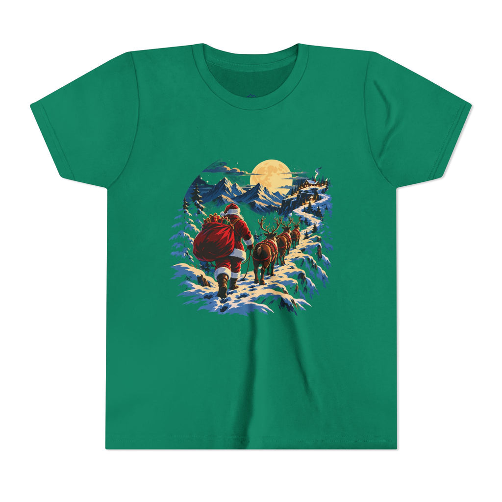 Youth Mountain Horseback Riding Adventure T-Shirt Christmas Special
