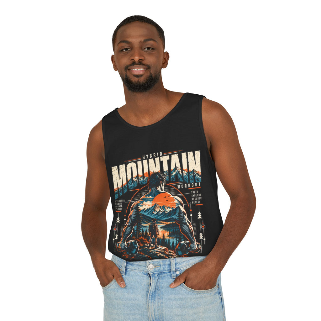 Mountain Bear Graphic Tank Top