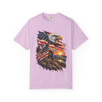 Patriotic Bald Eagle American Flag T-Shirt