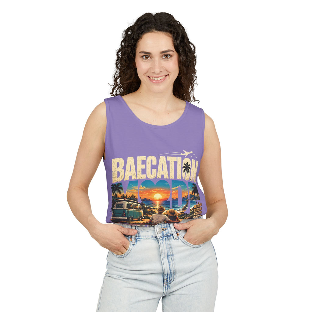 Baecation “It’s the Journey” Tropical Vacation Tank Top