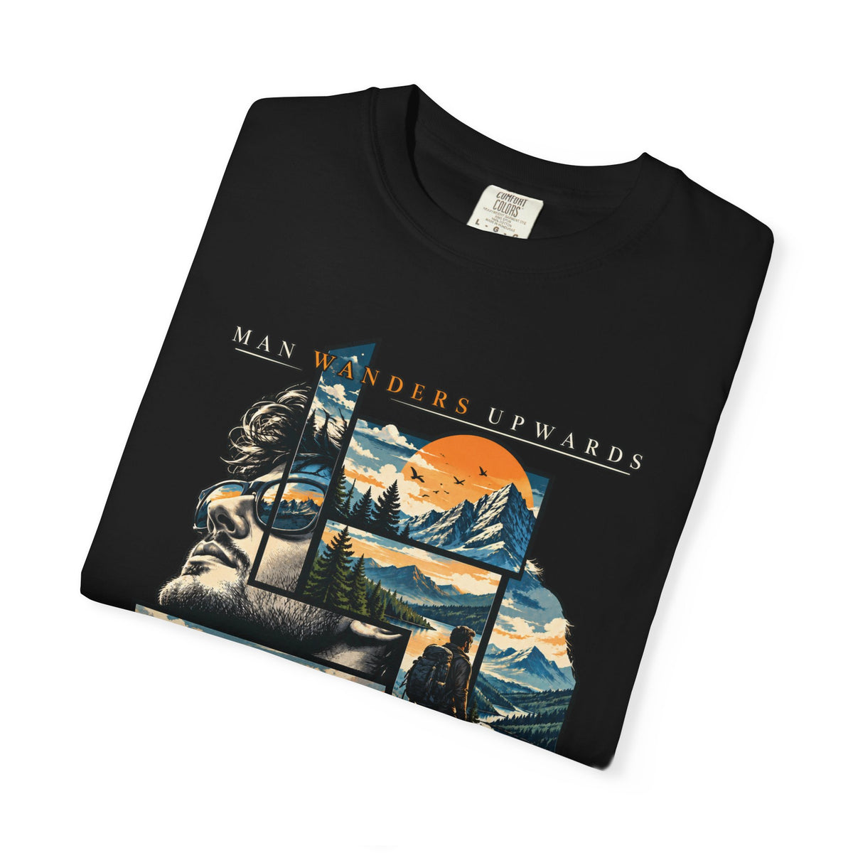Mountain Adventure Collage T-Shirt