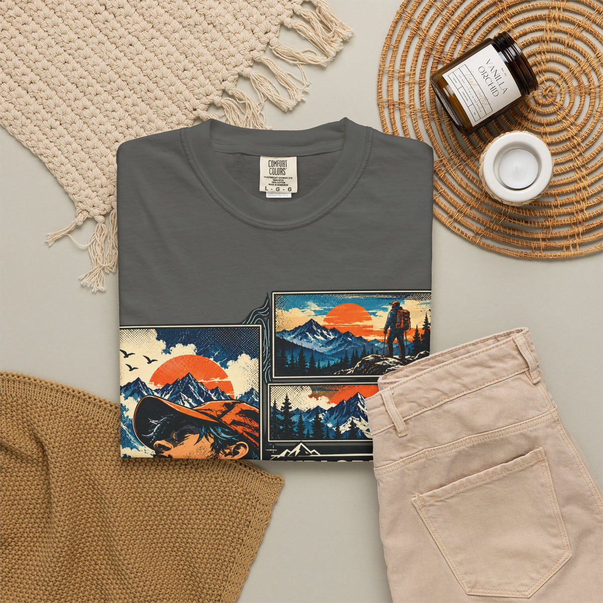 Explore Further Live Deeper Adventure Graphic T-Shirt