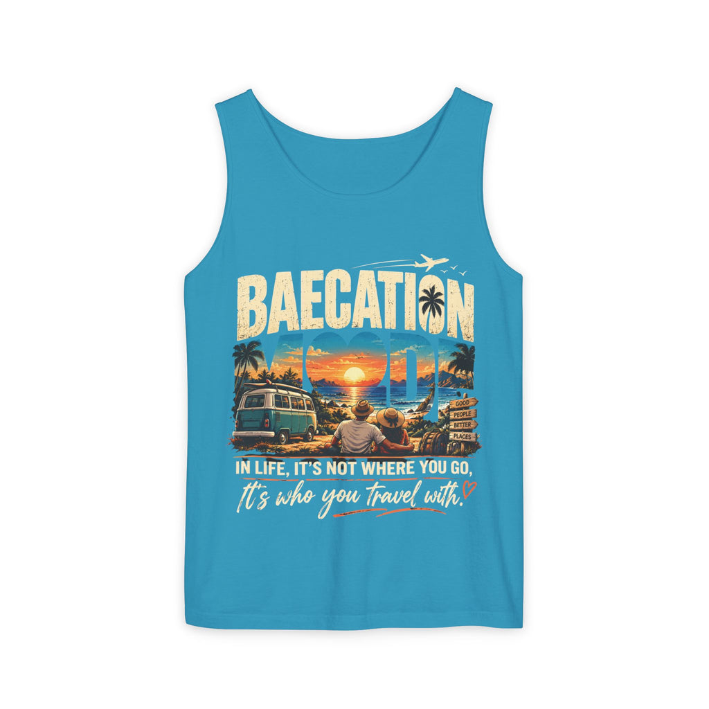 Baecation “It’s the Journey” Tropical Vacation Tank Top
