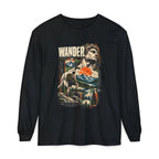 Wander Adventure Mountain Graphic Long Sleeve T-Shirt