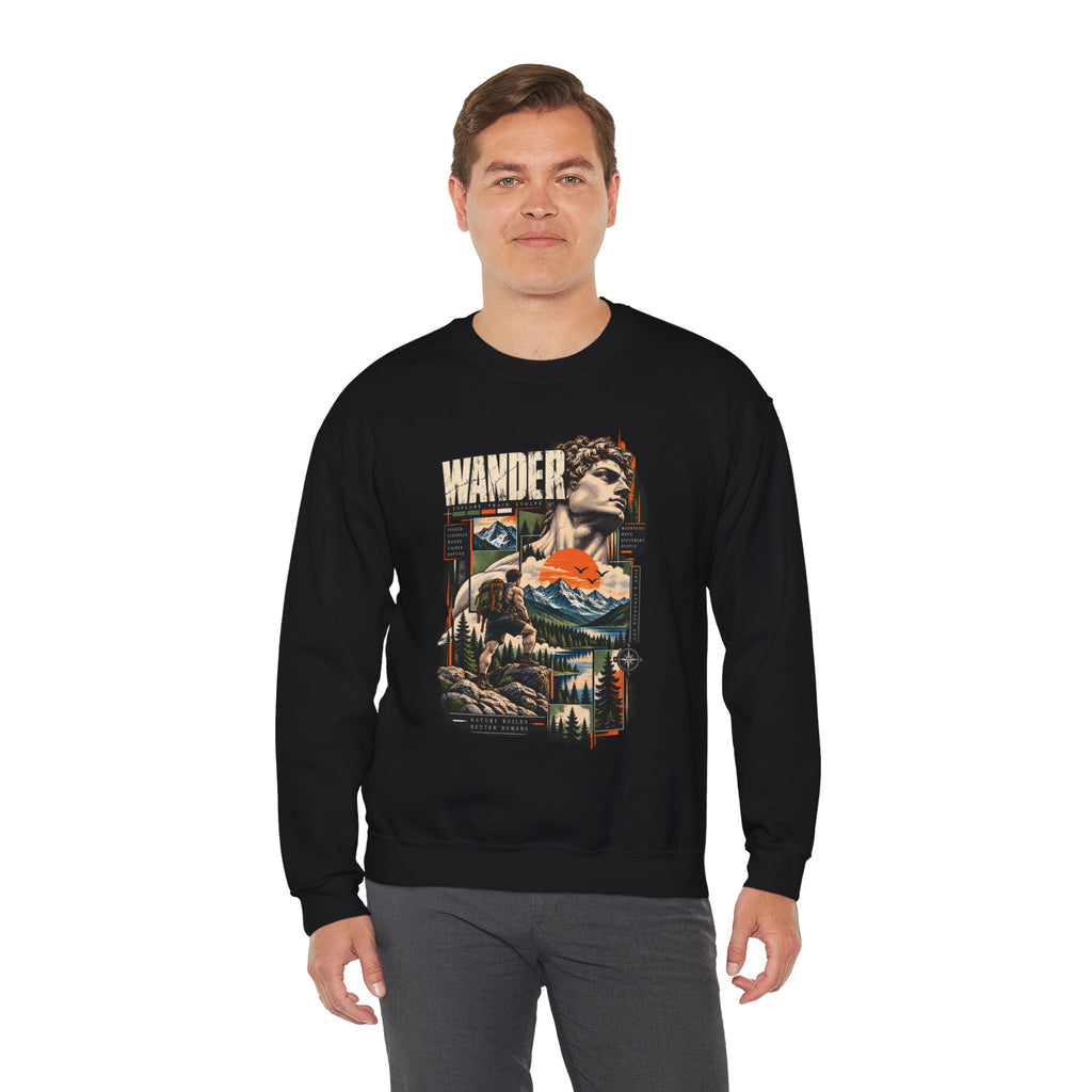 Wander Mountain Adventure Crewneck Sweatshirt