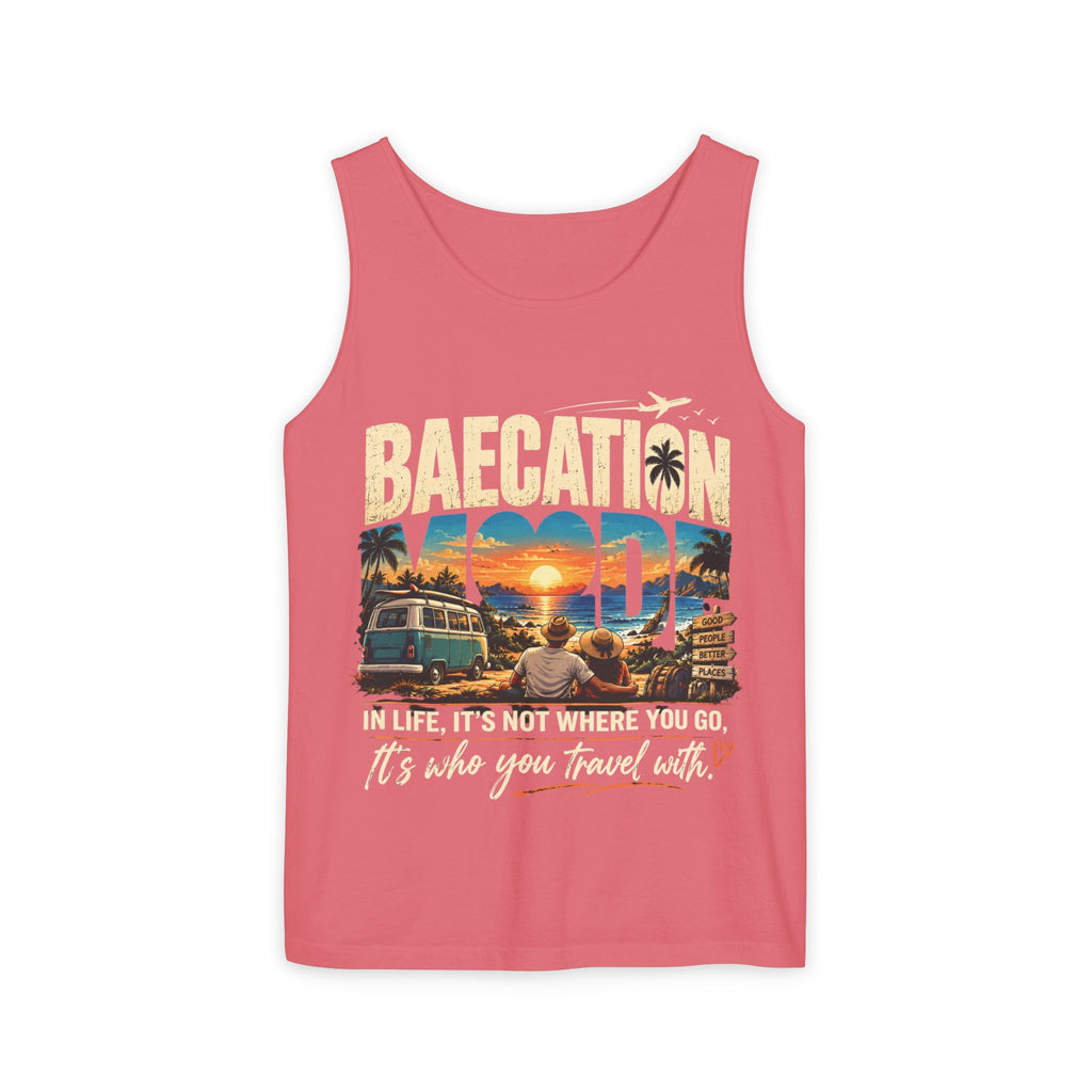Baecation “It’s the Journey” Tropical Vacation Tank Top
