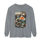 Wander Adventure Mountain Graphic Long Sleeve T-Shirt
