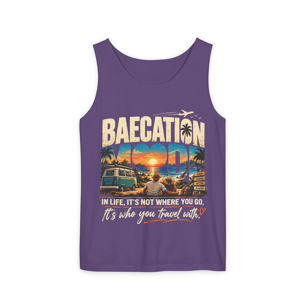 Baecation “It’s the Journey” Tropical Vacation Tank Top