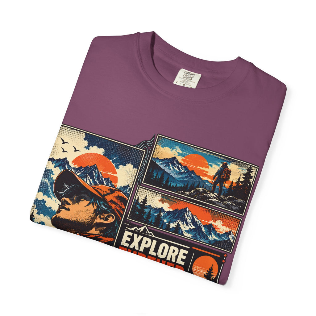 Explore Further Live Deeper Adventure Graphic T-Shirt