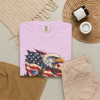 Patriotic Bald Eagle American Flag T-Shirt