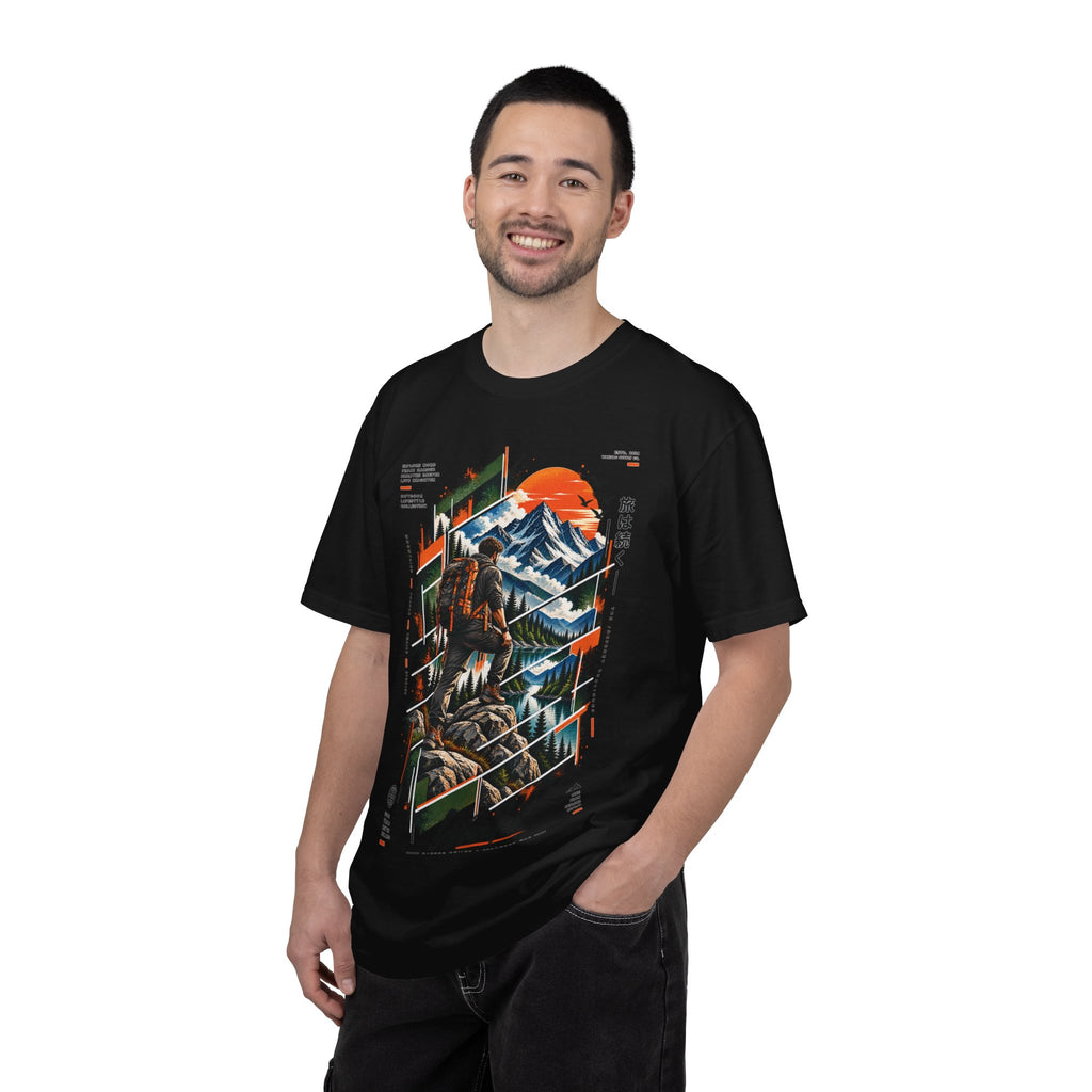 Wanderer Mountain Adventure Graphic T-Shirt
