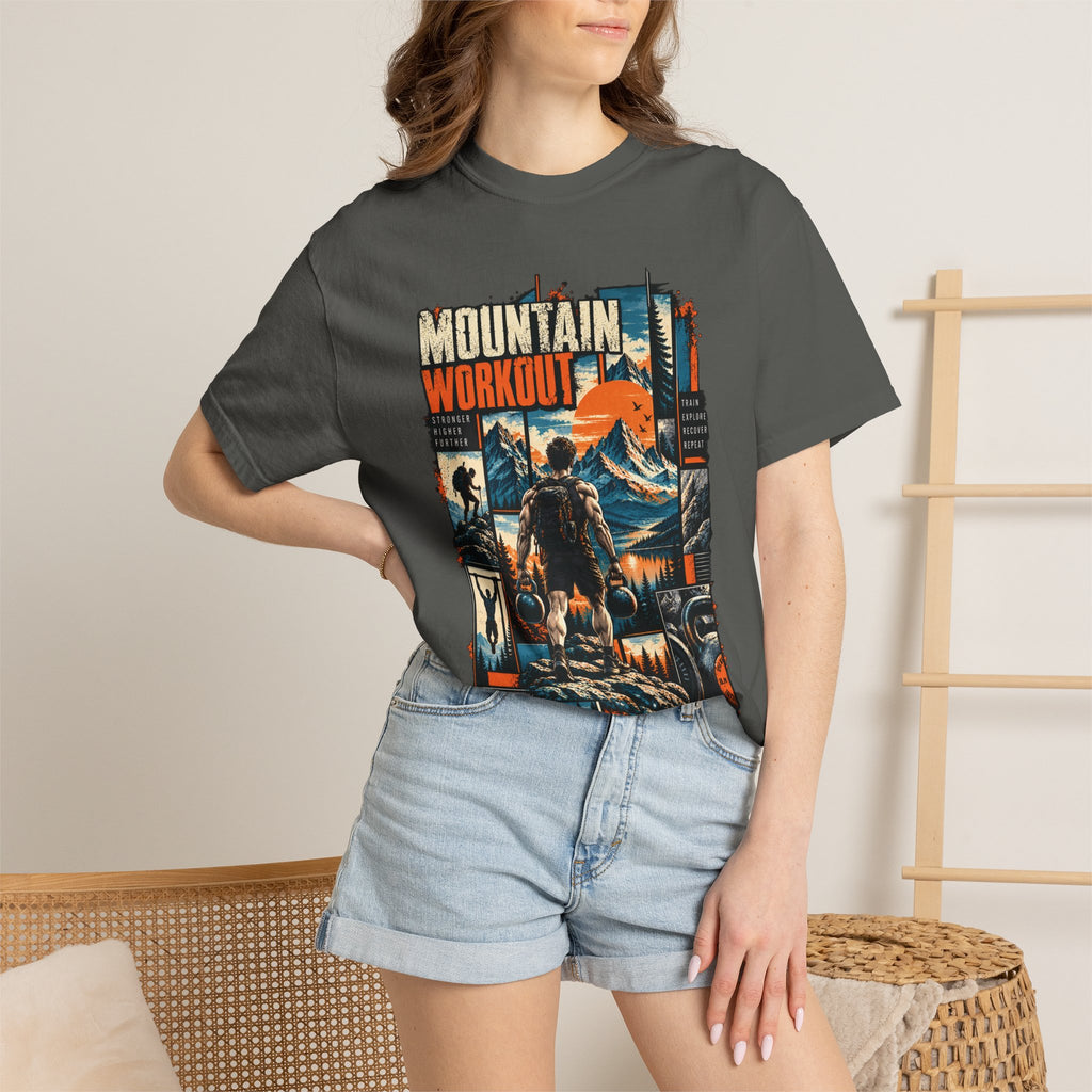 Mountain Workout Graphic T-Shirt