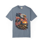 Patriotic Bald Eagle American Flag T-Shirt