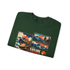 Explore Further Live Deeper Mountain Adventure Sweatshirt