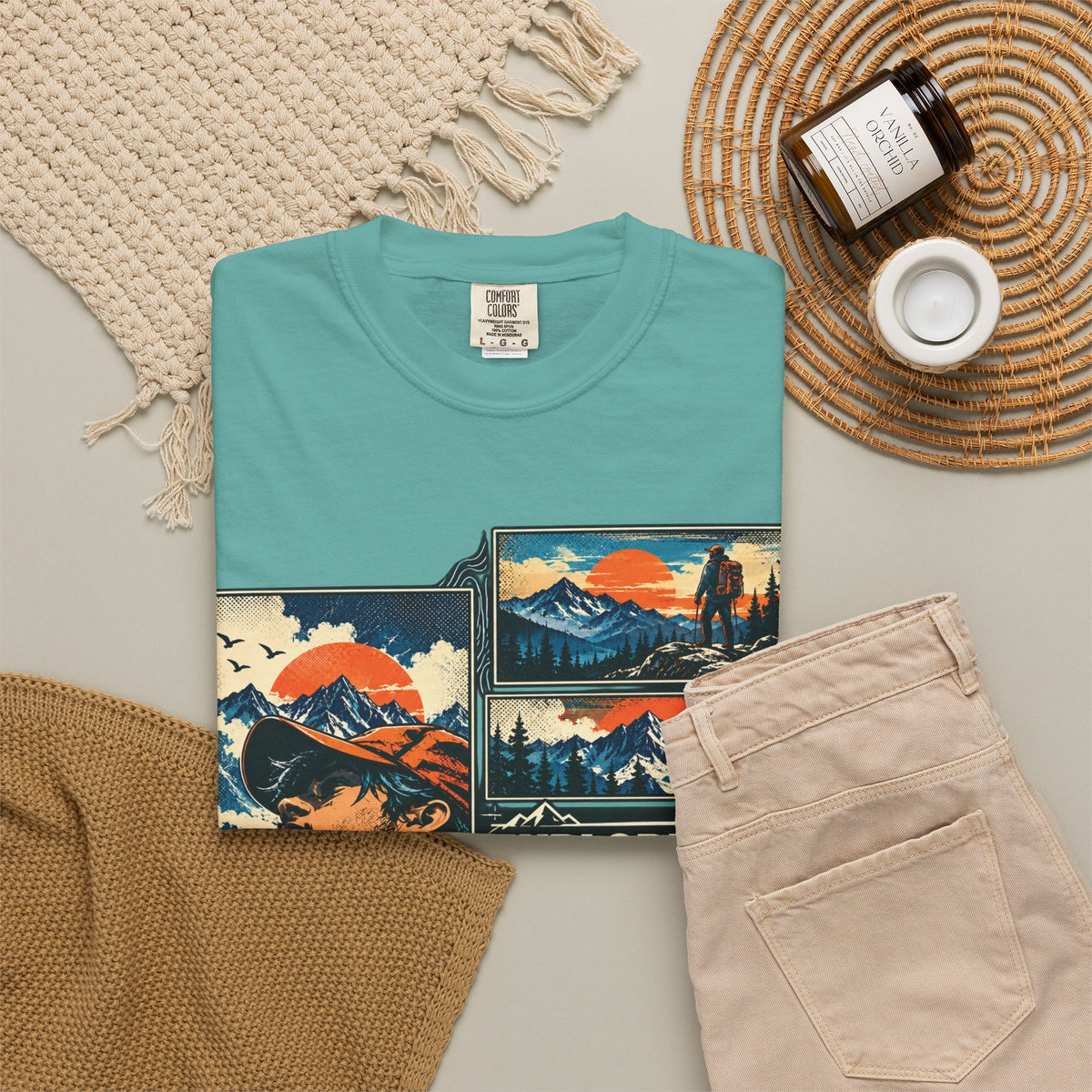 Explore Further Live Deeper Adventure Graphic T-Shirt