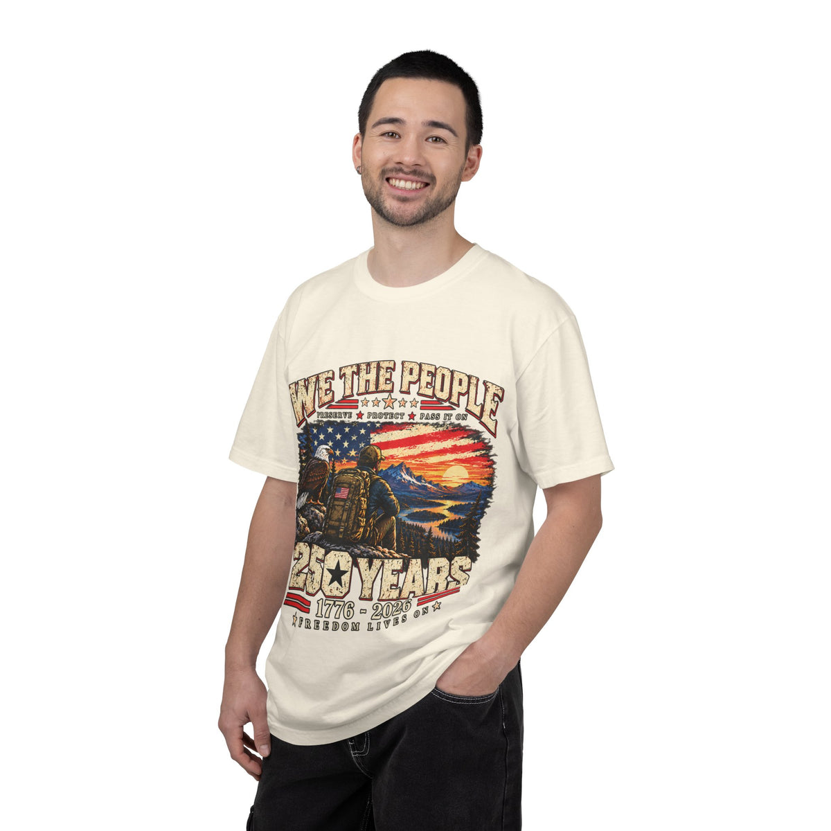 We the People 250 Years America 1776–2026 Patriotic T-Shirt