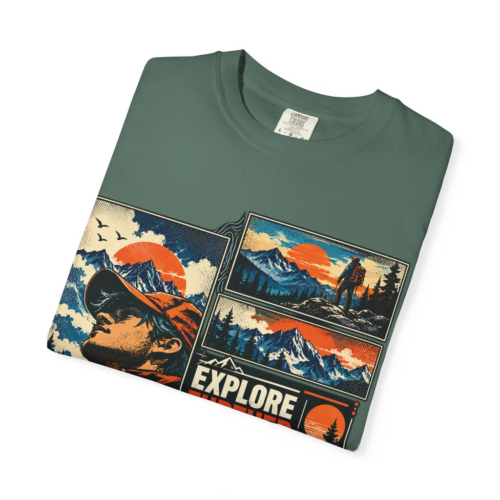 Explore Further Live Deeper Adventure Graphic T-Shirt