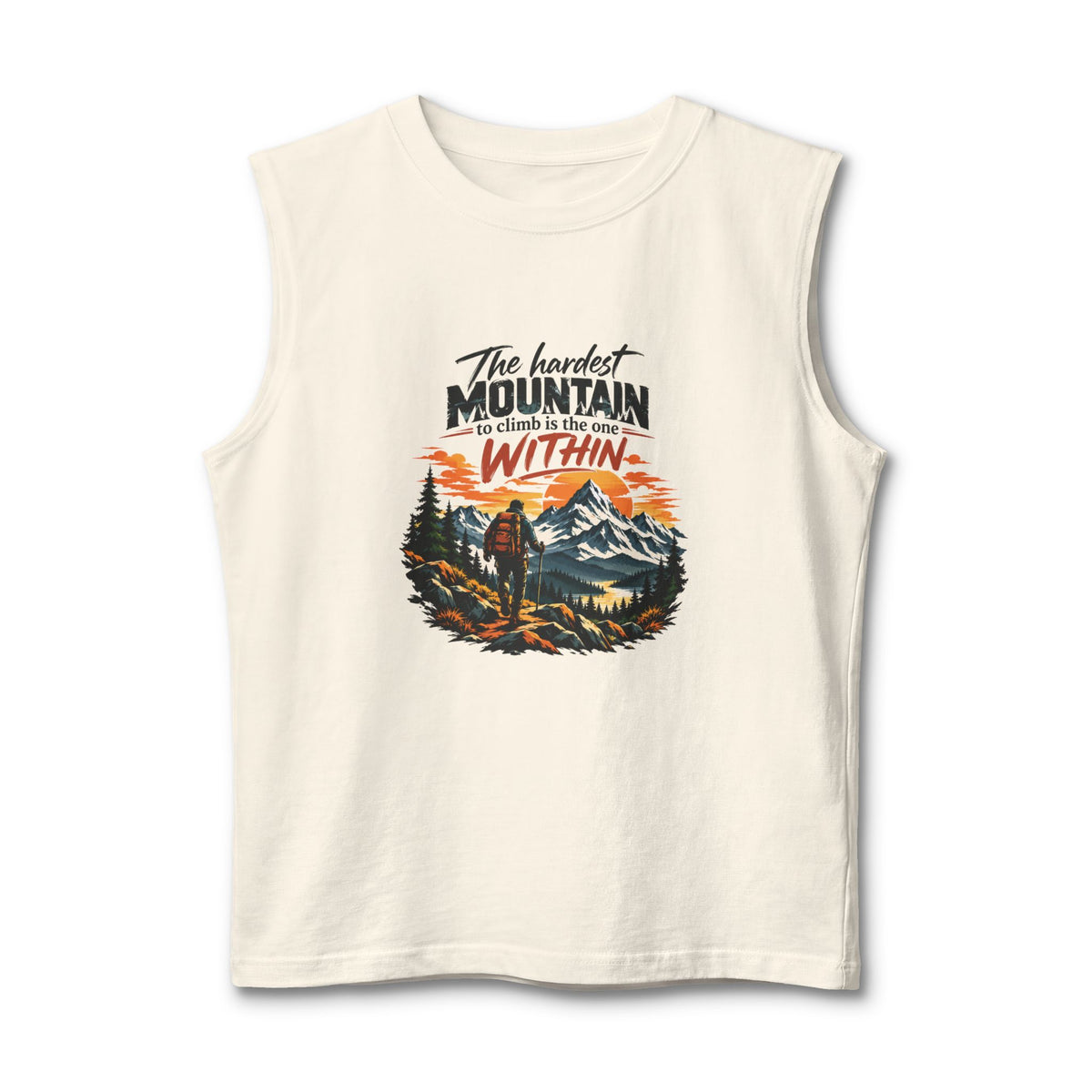 The Hardest Mountain Is the One Within Muscle Tank