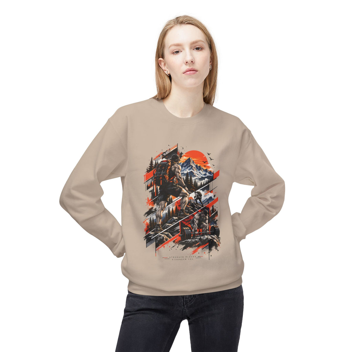 Mountain Adventure Graphic Sweatshirt