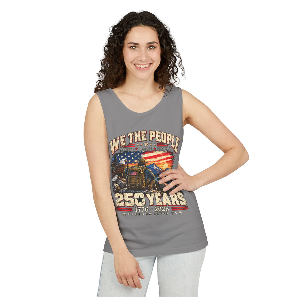 We the People 250 Years American Independence Tank Top