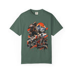 Samurai Warrior Mountain Sunset Graphic T-Shirt