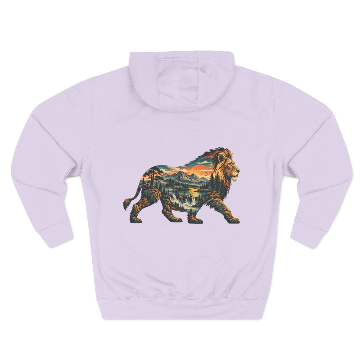 Lion Graphic Hoodie – “It’s Better to Be a Lion” Inspirational Pullover