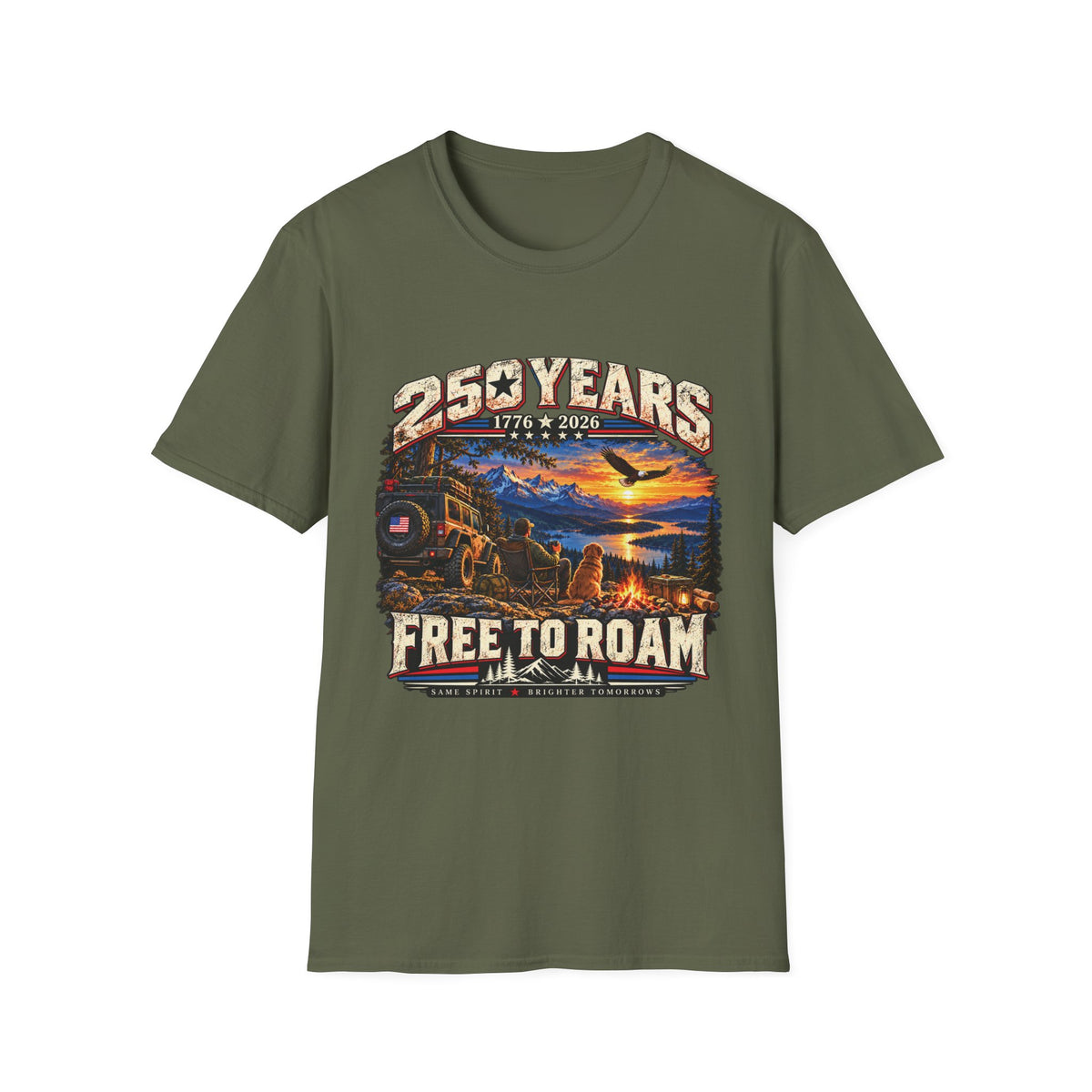 25 Years Free to Roam Adventure T-Shirt