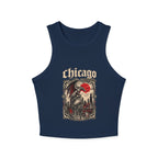 Chicago Gothic Graphic Racer Tank Top
